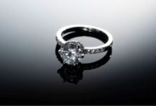 solitaire ring artificial