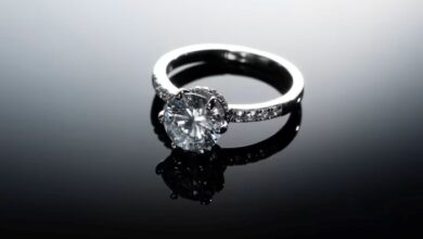 solitaire ring artificial