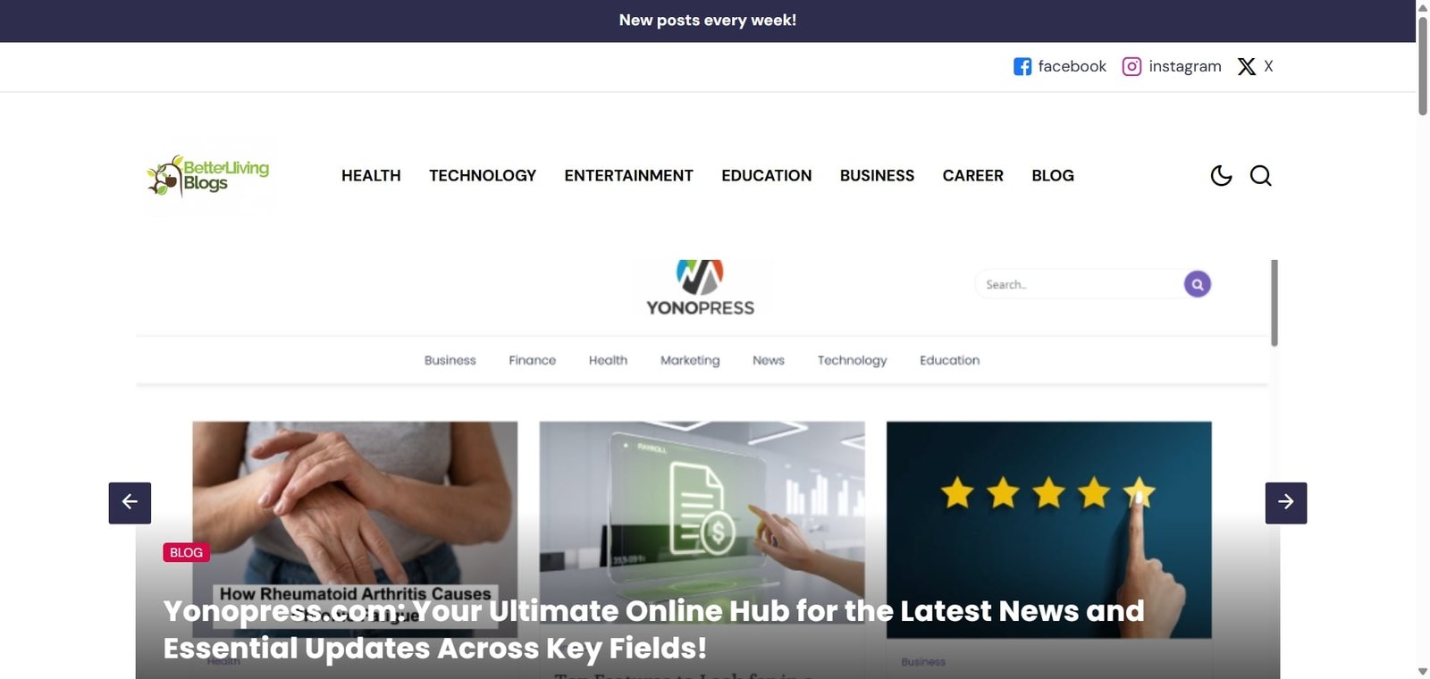 Better Living Blog: Your One-Stop Hub for the Latest News and Insights Across Multiple Fields